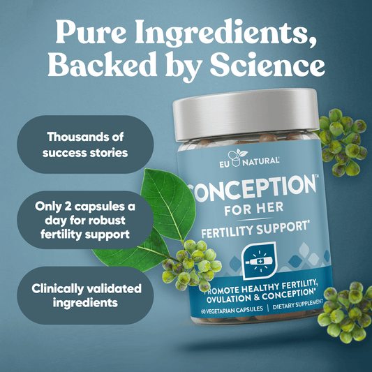 CONCEPTION FOR HER  Fertility Aid & Multi Eu Natural