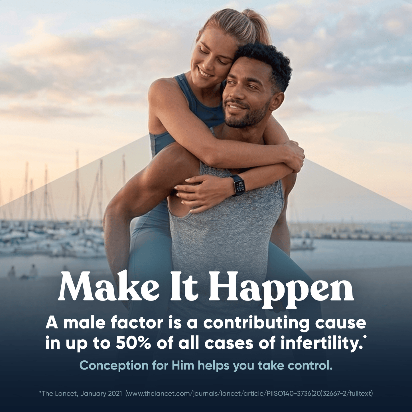 CONCEPTION FOR HIM  Fertility Aid & Multi w/ CoQ10 Eu Natural