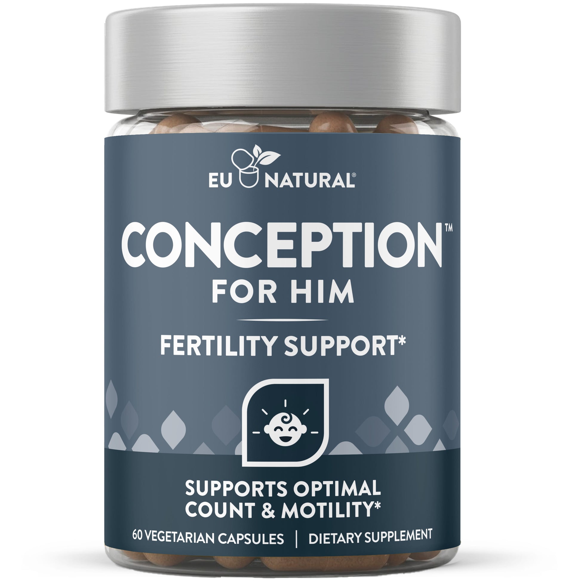 CONCEPTION FOR HIM  Fertility Aid & Multi w/ CoQ10 Eu Natural